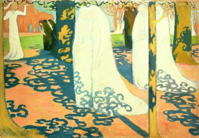 Procession under the Trees, 1892 by Maurice Denis